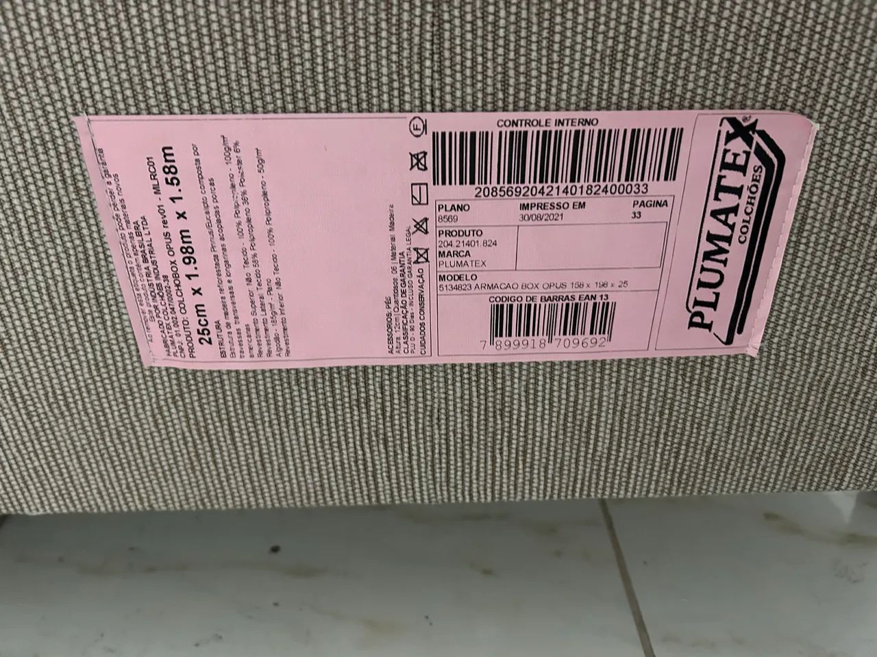 Base para cama box queen - Foto 4