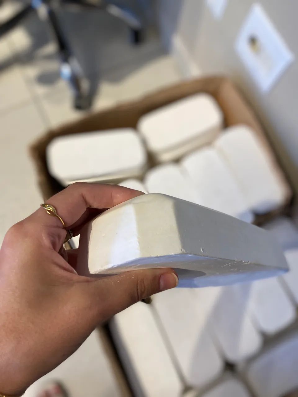 COBOGÓ DE GESSO / TIJOLO DE GESSO - Foto 5