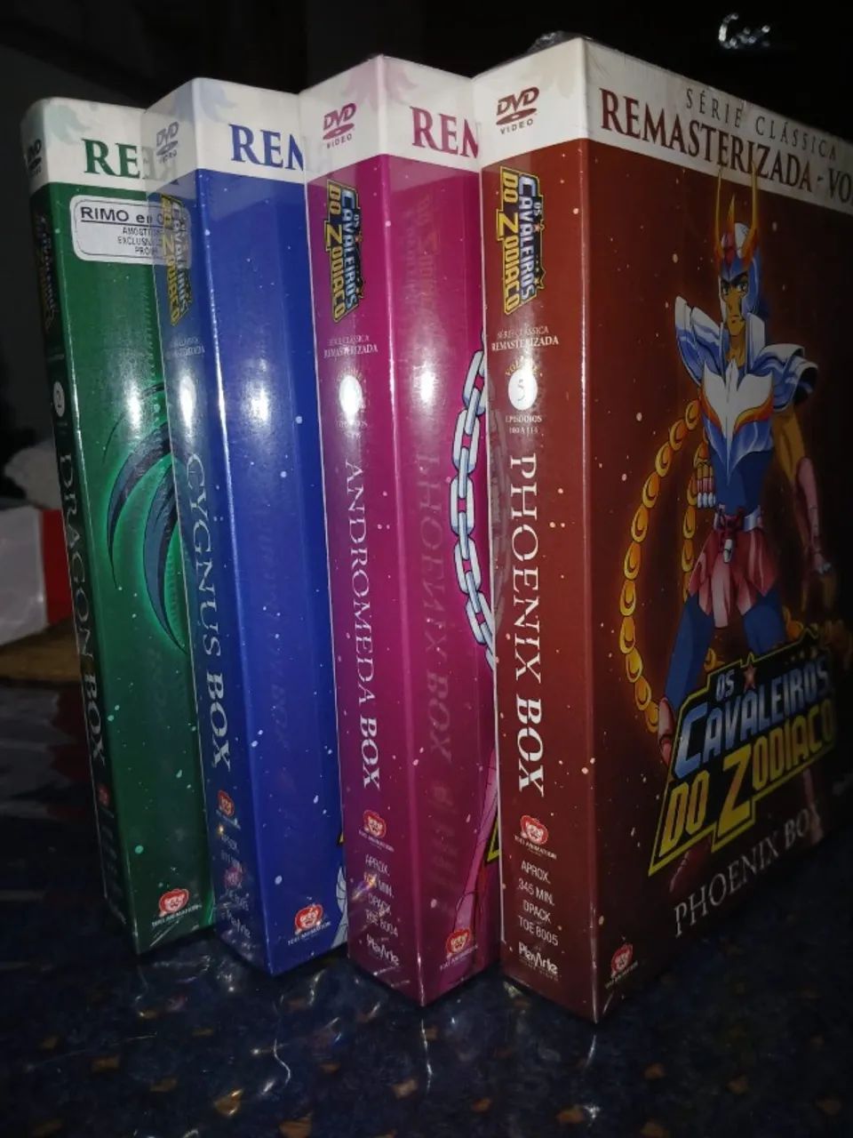 Cavaleiros do Zodíaco Série Clássica Remasterizada DVD - CDs, DVDs