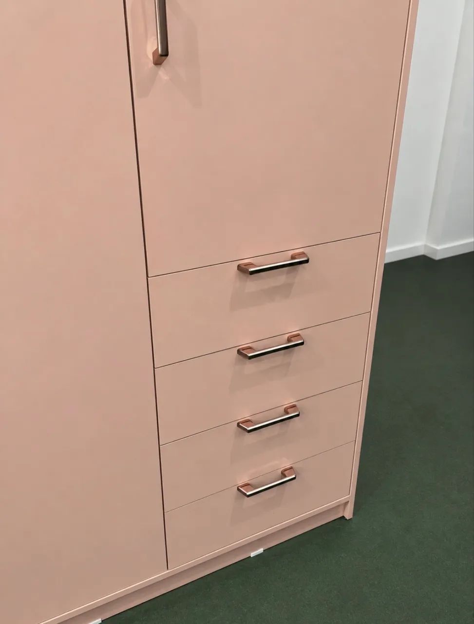 Guarda roupa rosa 100% MDF - Foto 3
