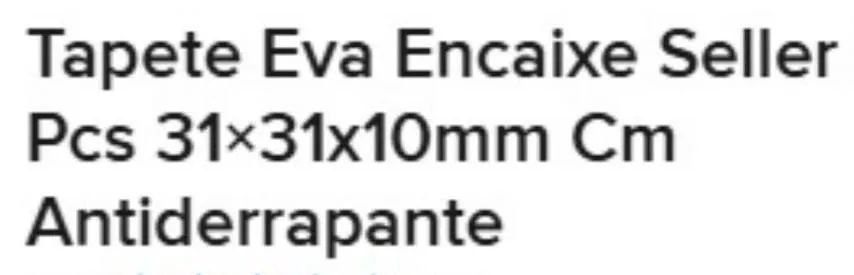 Kit tatame 81 peças  - Foto 2