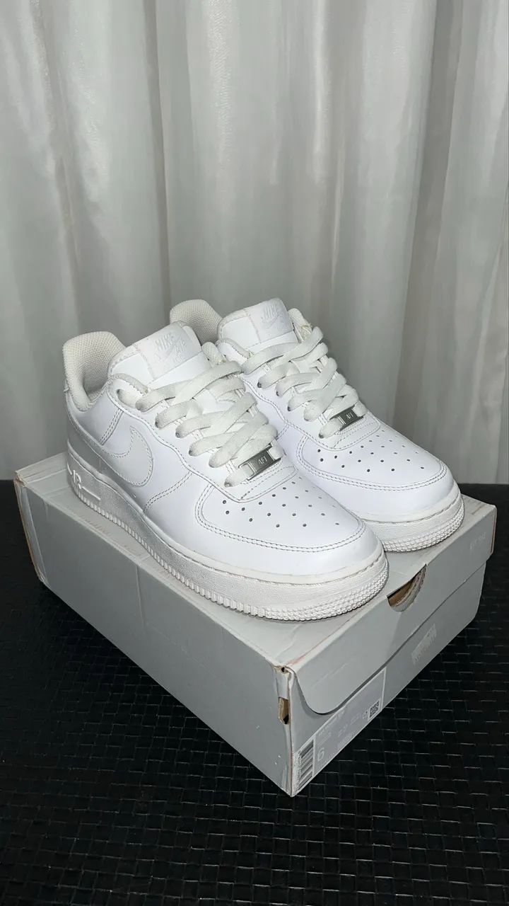 AIR FORCE 1 BRANCO ORIGINAL - TAMANHO 37