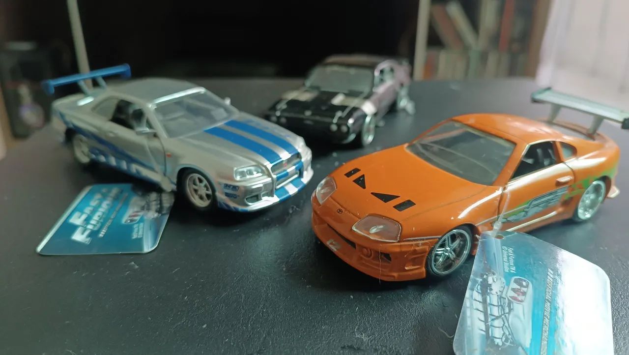 Miniaturas carros velozes e furiosos 