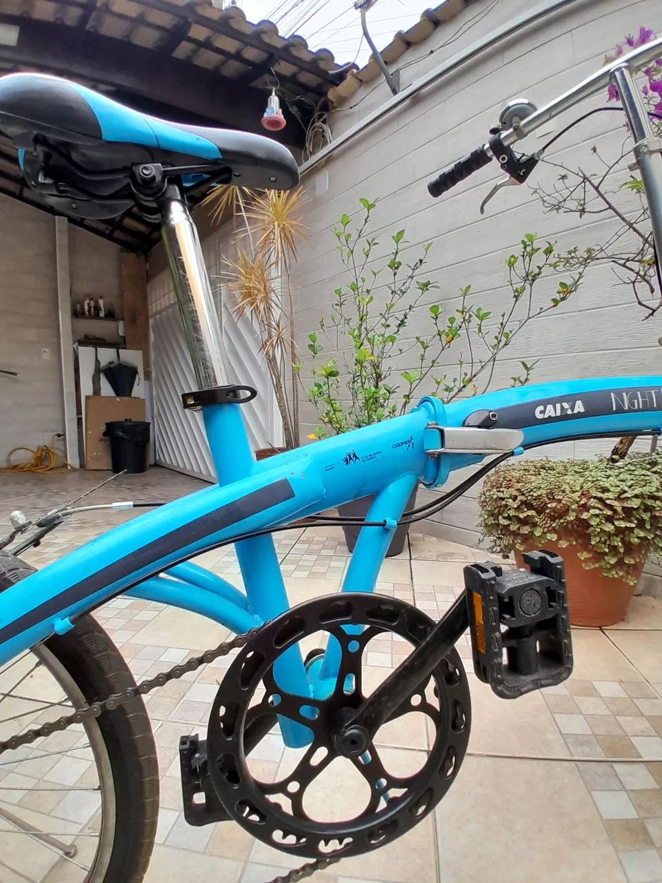 Vendo Bicicleta Dobrável  - Foto 4