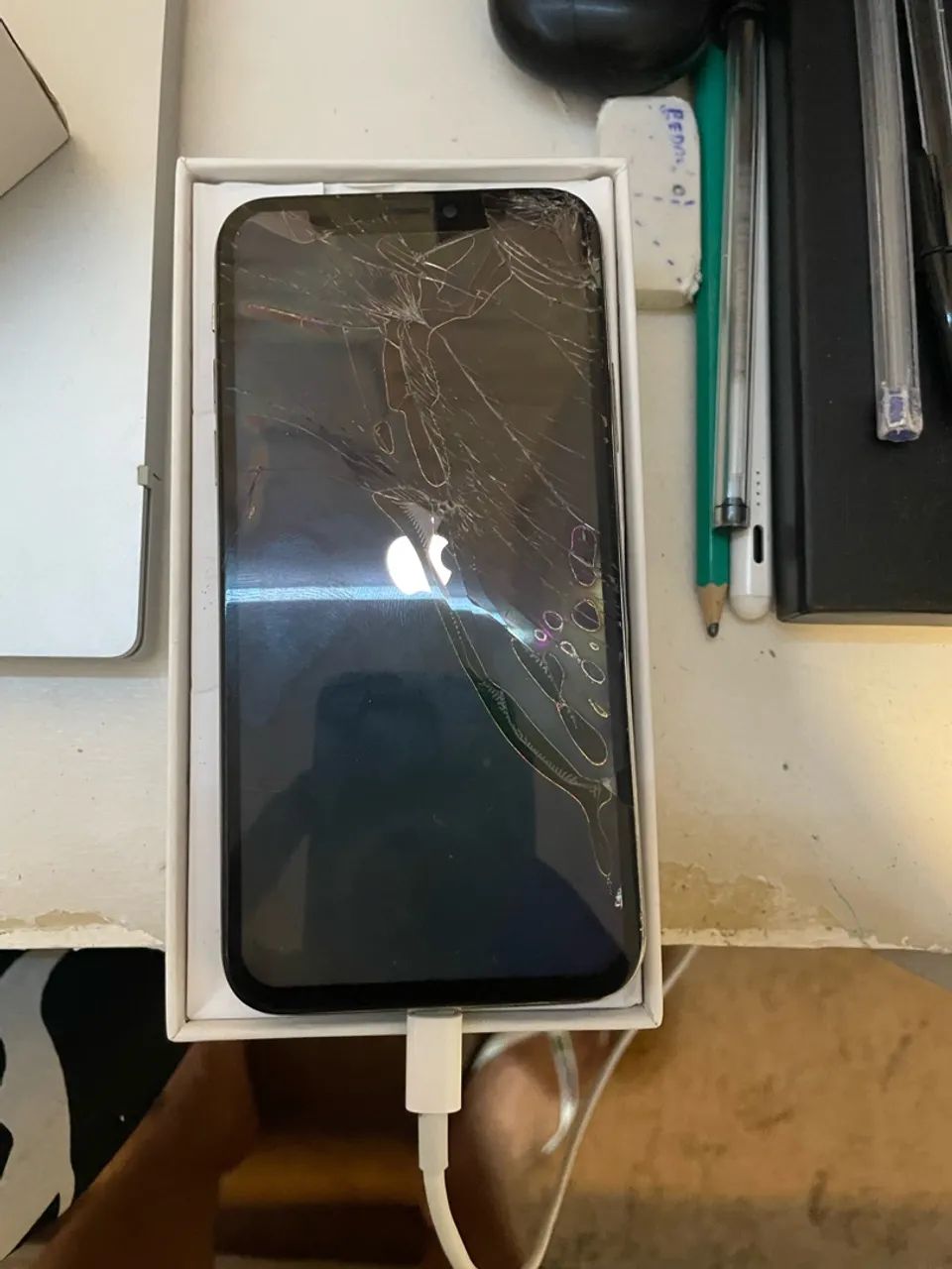 iPhone X  , troca baterias e a tela 