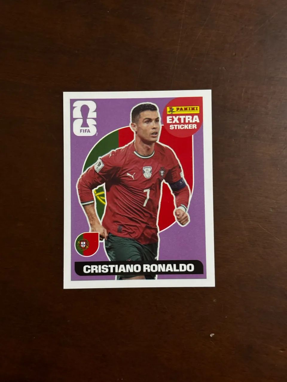 FIGURINHA CRISTIANO RONALDO LEGEND