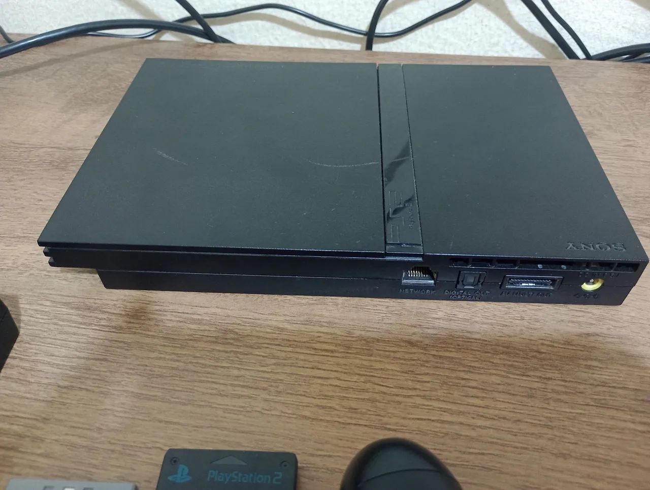 PS2 SLIM + SSD 128GB COM JOGOS LEITOR FUNCIONANDO  - Foto 5