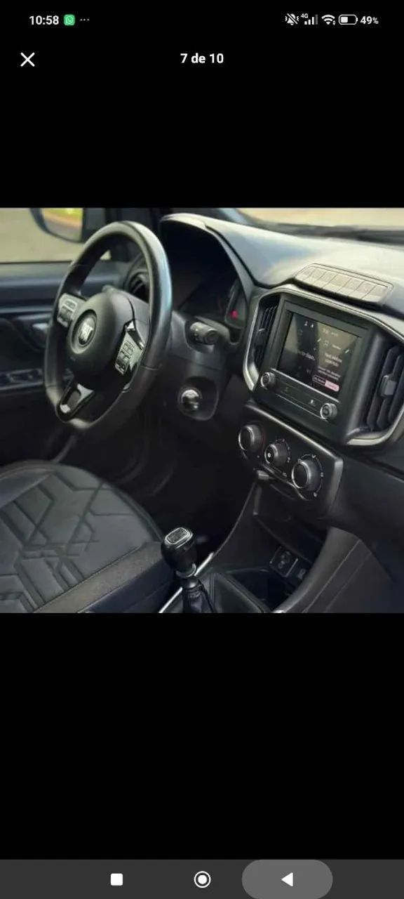 Fiat Strada Volcano 1.3 Flex 8V CD 2023 - Foto 4