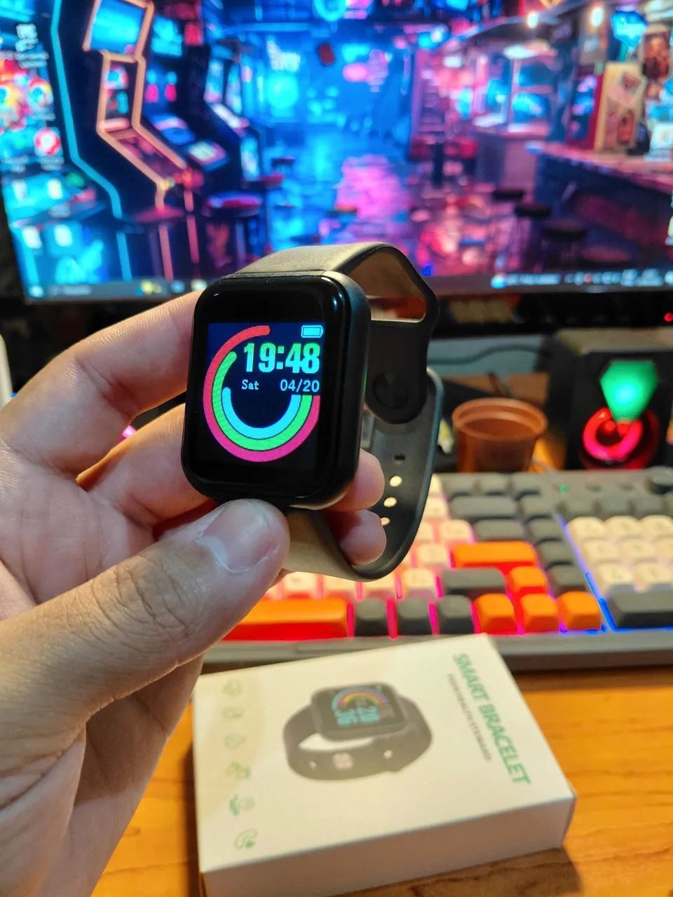 Smartwatch D20 - Novo- Entregamos  - Foto 5