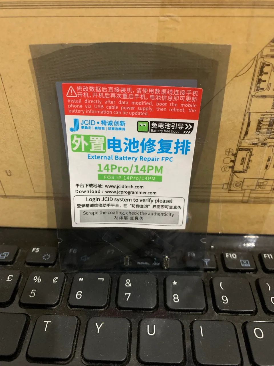 JCID Bateria Iphone 14 Pro 14 Pro Max Tag - Foto 4