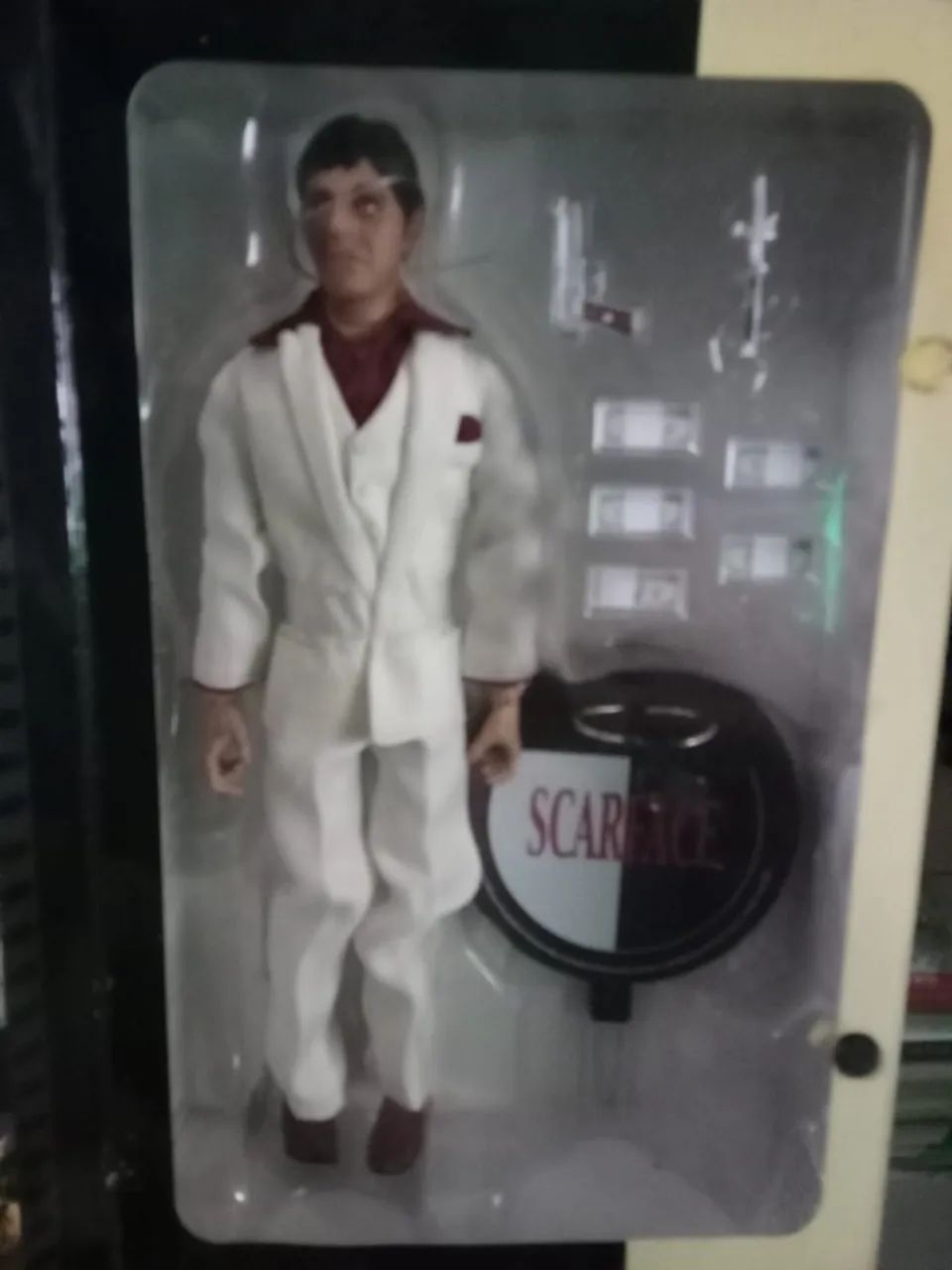Scarface Tony Montana Sideshow Collectibles 1/6 action figure boneco  figura lacrado - Foto 2