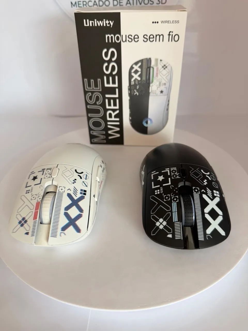 Mouse Gamer Dual-mode 2.4g Bluetooth 1600 Dpi