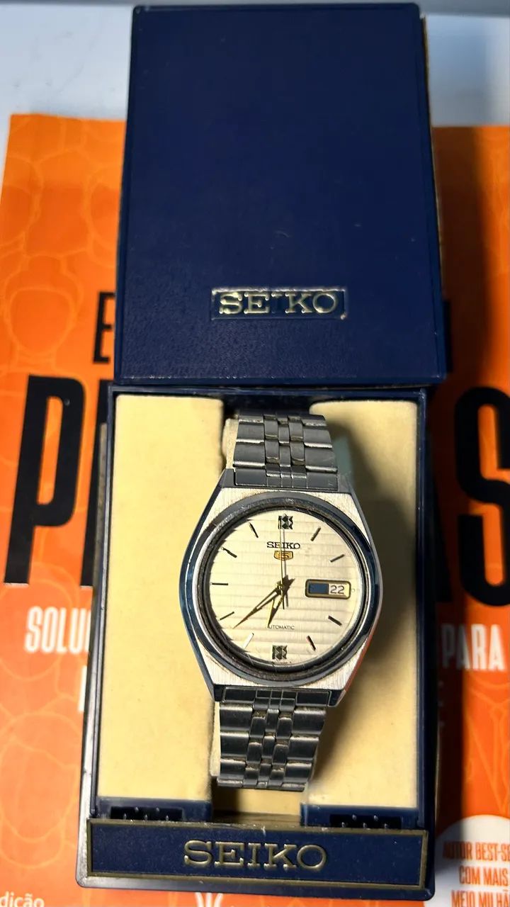 Relógio Seiko 5 automático Vintage  - Foto 4