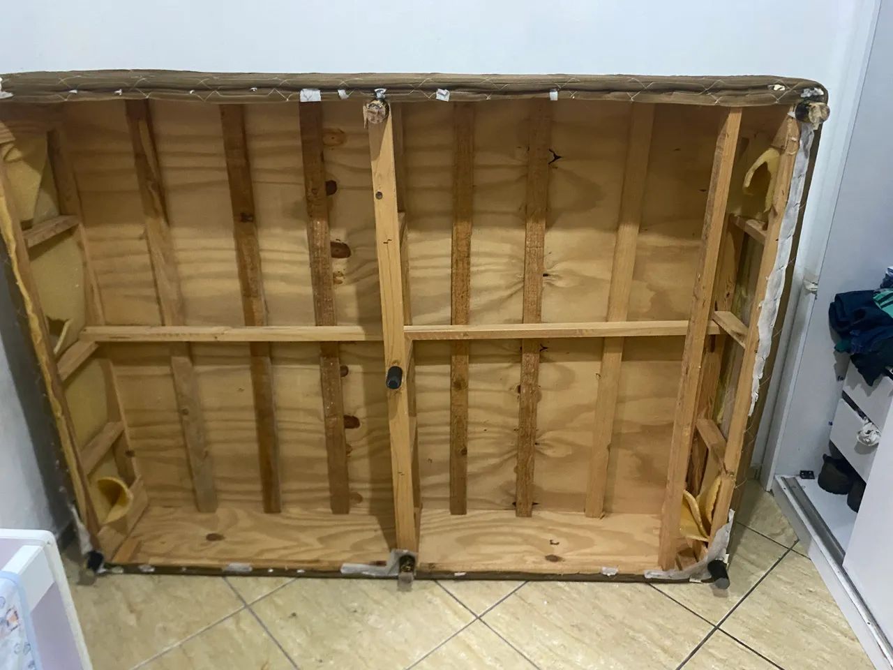 Cama casal box com colchão 200 - Foto 4