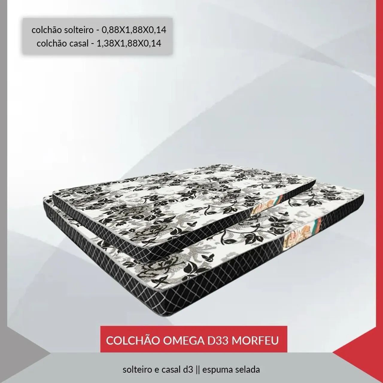 Colchão d33 casal Ômega