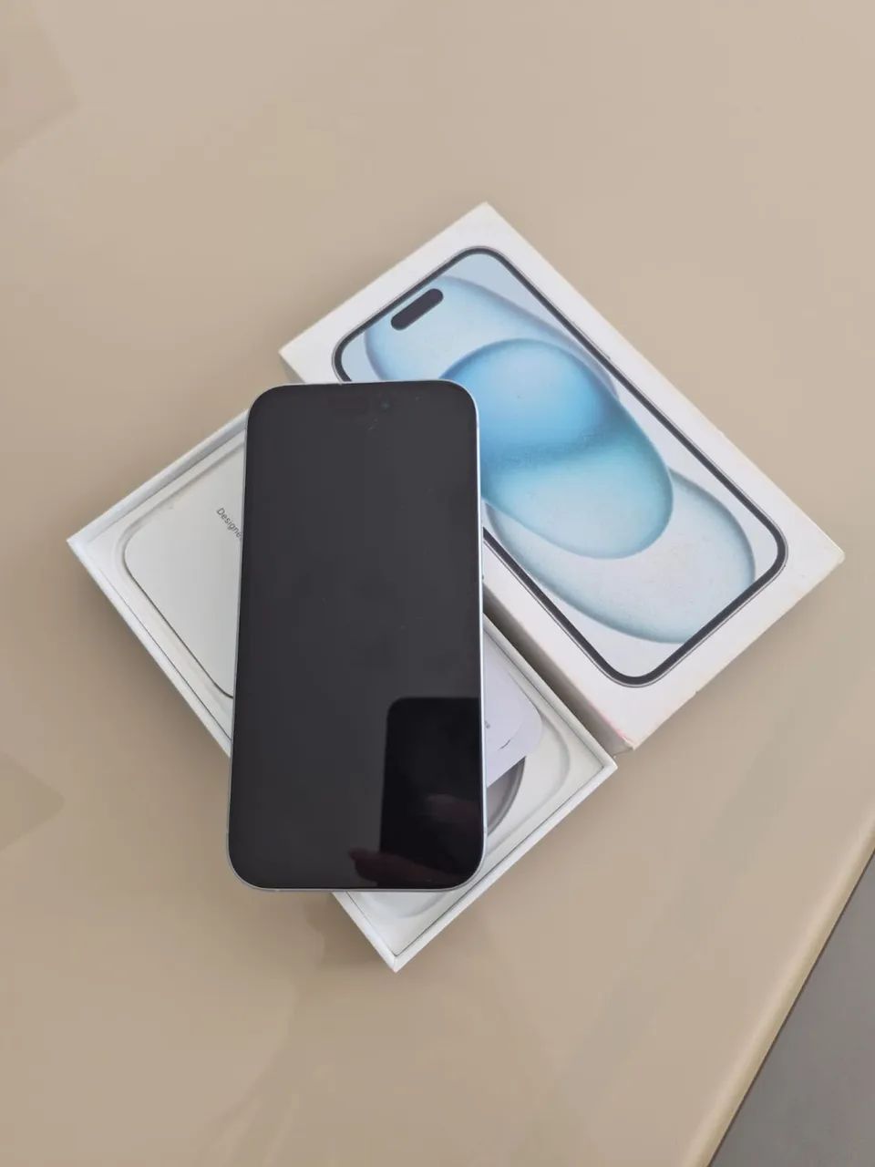     iPhone 15 Azul Completo | Caixa Original + Cabo Original - Foto 5