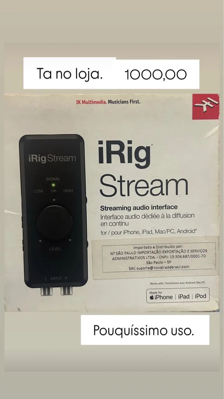 Irig Stream - Ik multimídia 