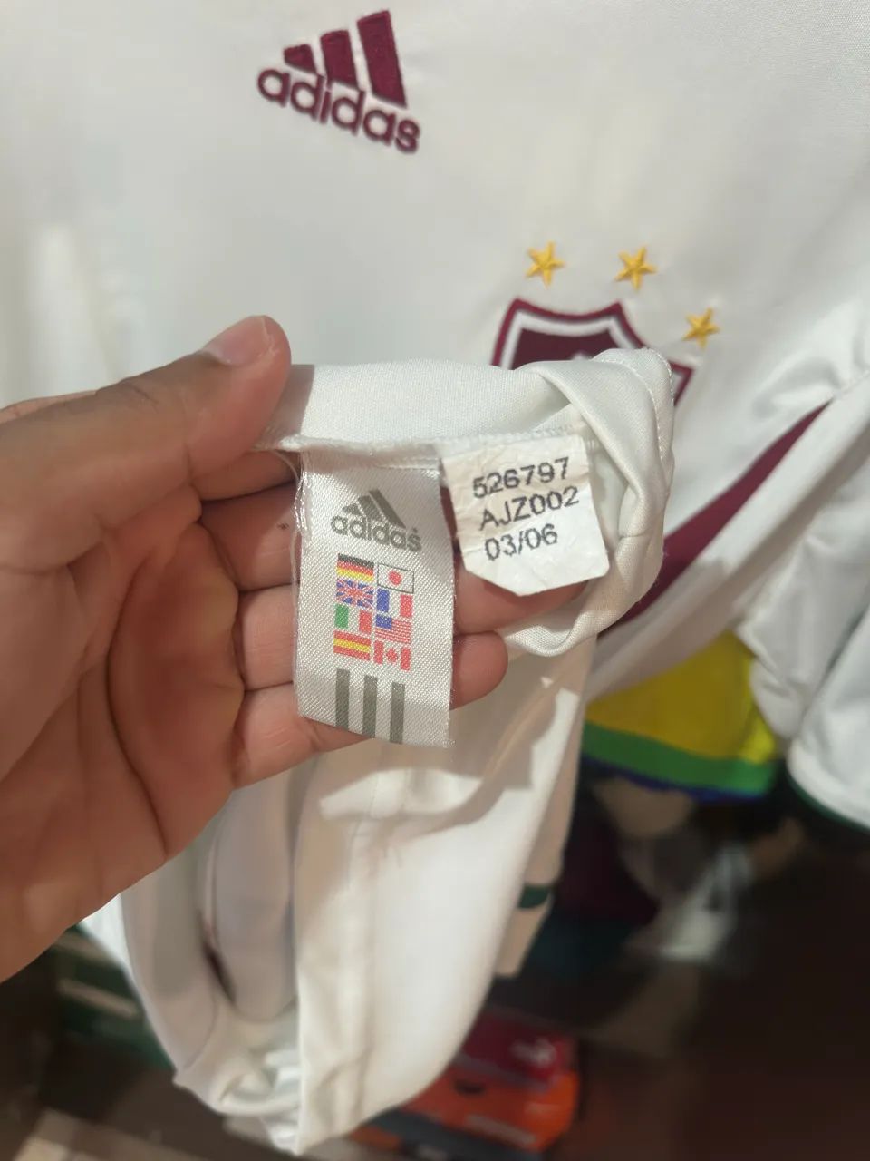 Camisa Fluminense Adidas 2006/2007 - Foto 3