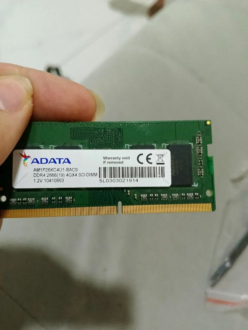 Adata memória ram 4gb 2666mhz ddr4 notebook - Foto 2