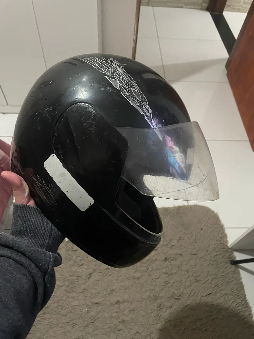 Capacete tamanho 56 - Foto 2