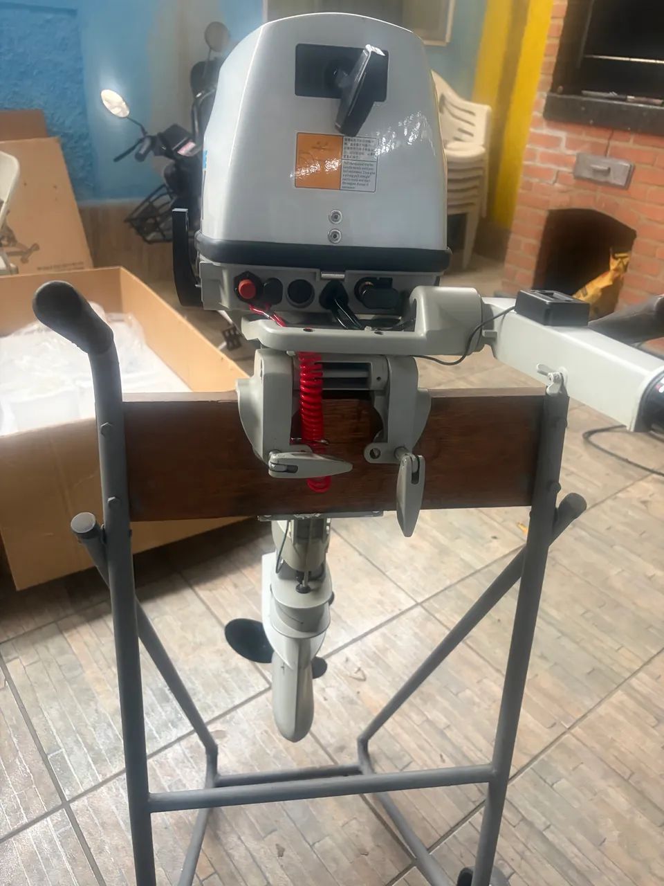 Motor Popa Anmax 9.8 HP - Foto 4