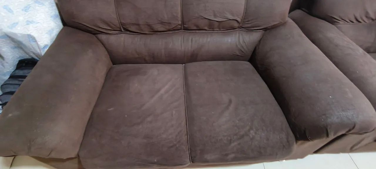 Sofá de 2 e 3 lugares usado  - Foto 5