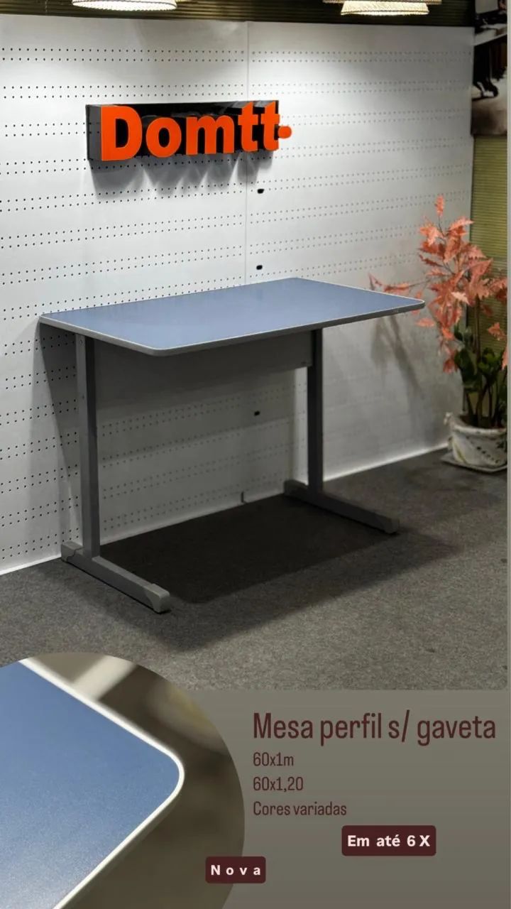 Mesa Escrivaninha para escritório 1mt - Foto 4