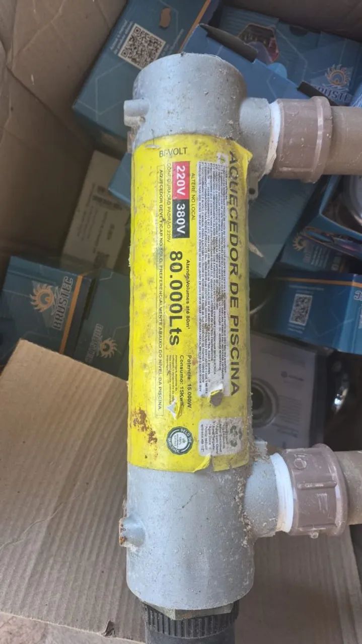Vendo aquecedor de piscina 