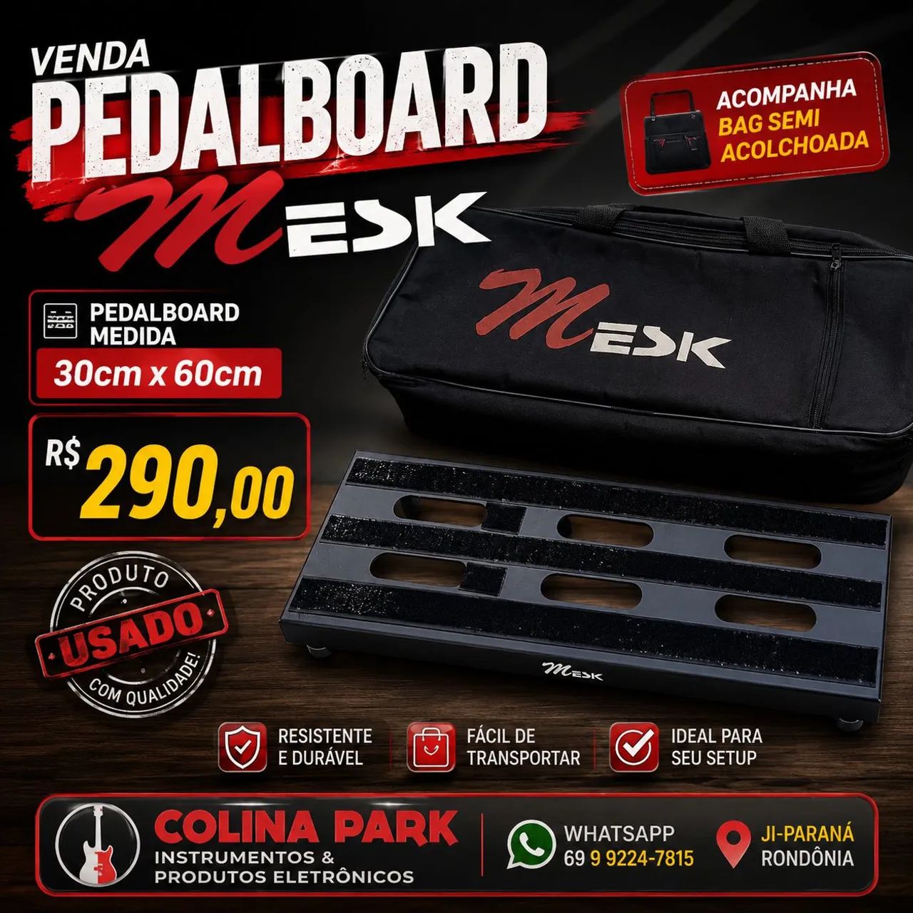 Pedalboard Mesk + Bag