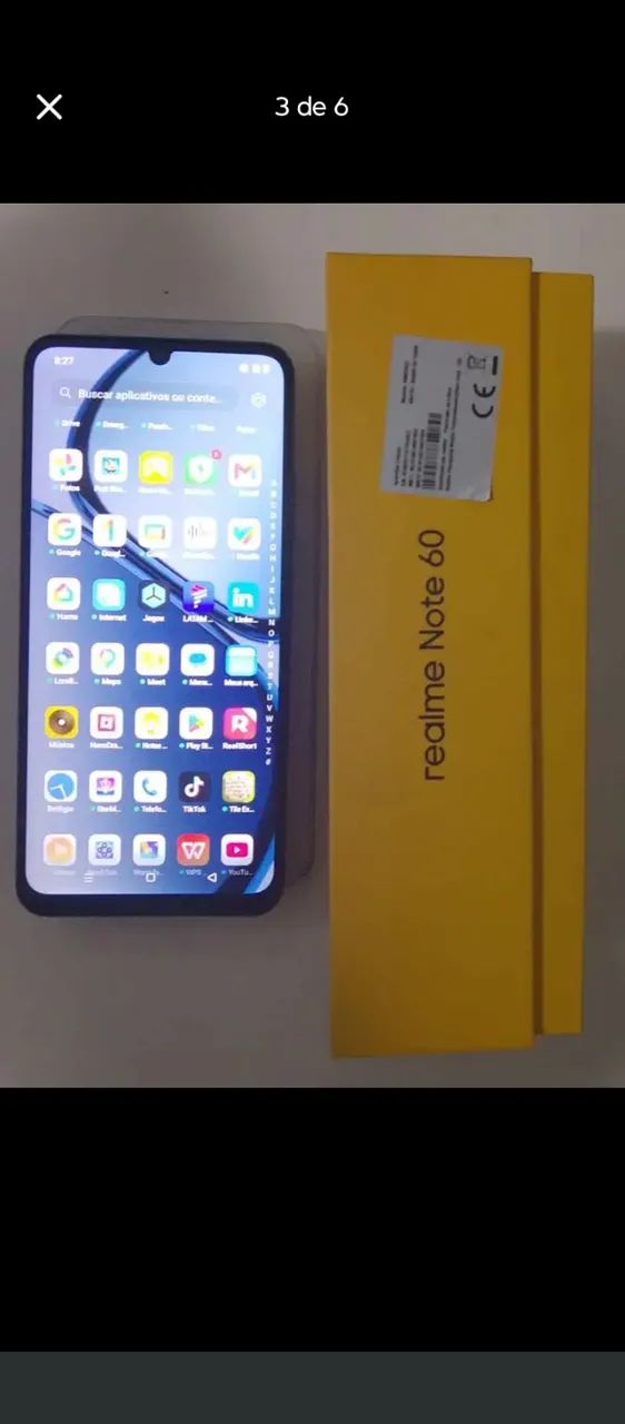 Vendo ou troco Realme Note 60 novinho, Ipatinga  - Foto 3