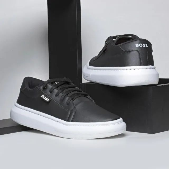 Tenis Boss Preto Premium Pronta Entrega 