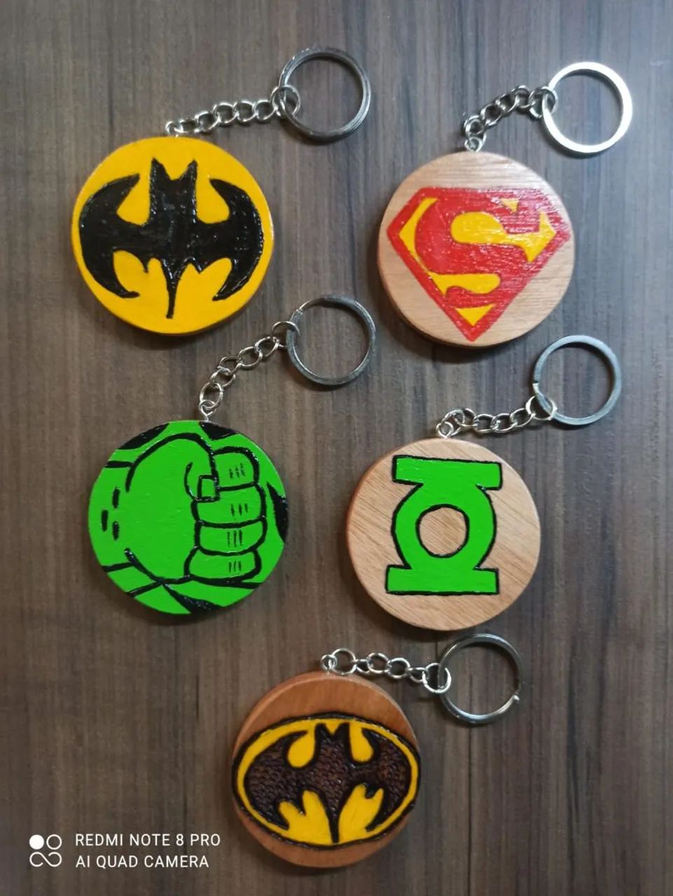 Wooden Keychains