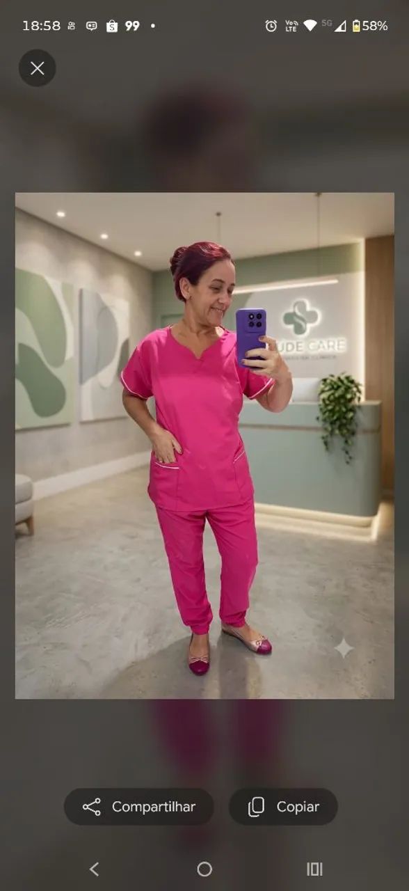 Pijama hospitalar em okifordine  - Foto 2