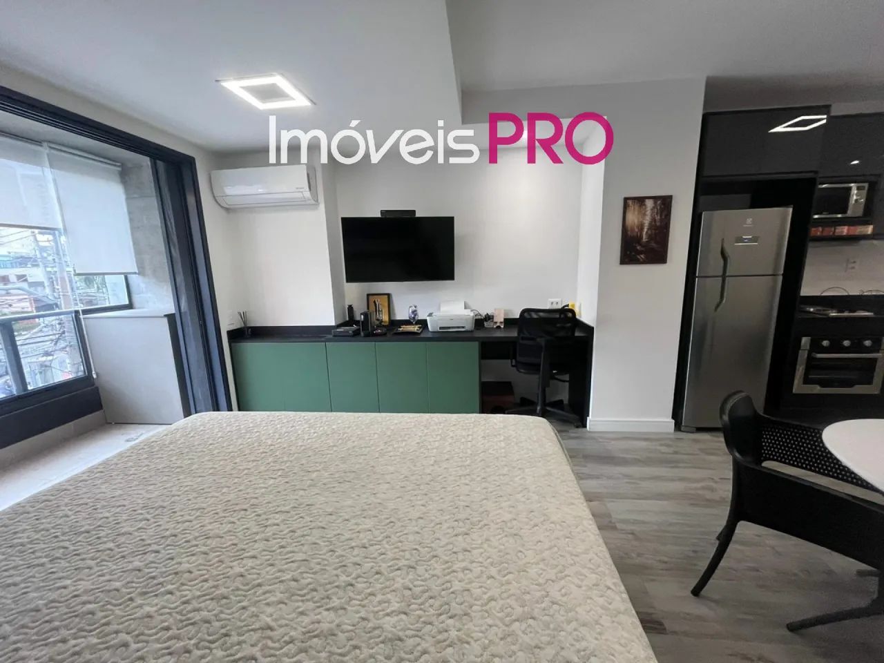 Studio Moema Índios novíssimo 38 m² mobiliado - Foto 3