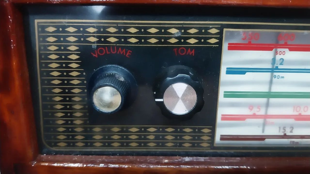 Radio antigo Spacial 5 faixas  - Foto 2