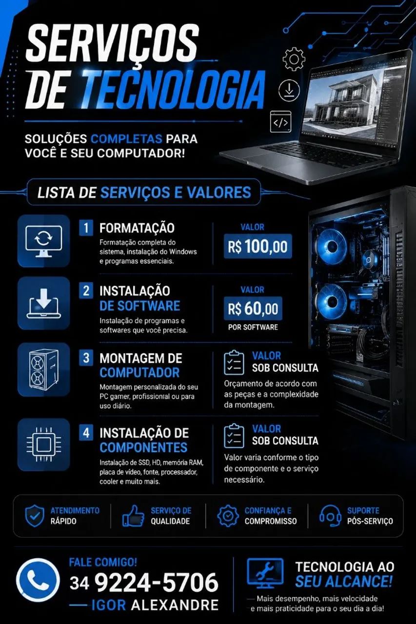 Formatação e outros serviços! - Foto 2