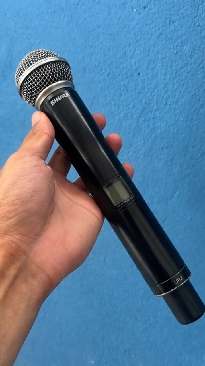 MICROFONE SHURE (SLXD2/SM58)  - Foto 2