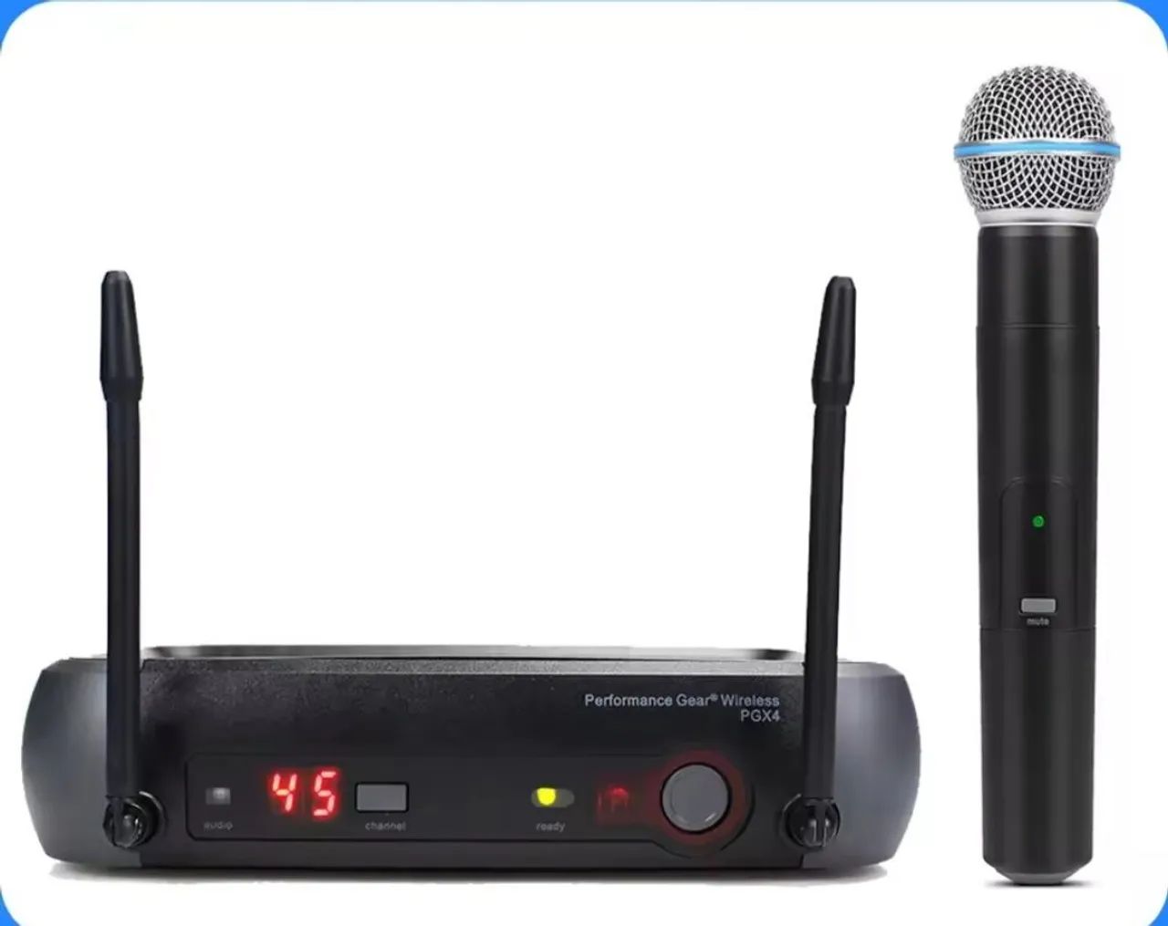 Shure UHF PGX24/Beta 58a - Microfones e Gravadores - Taquara, Rio