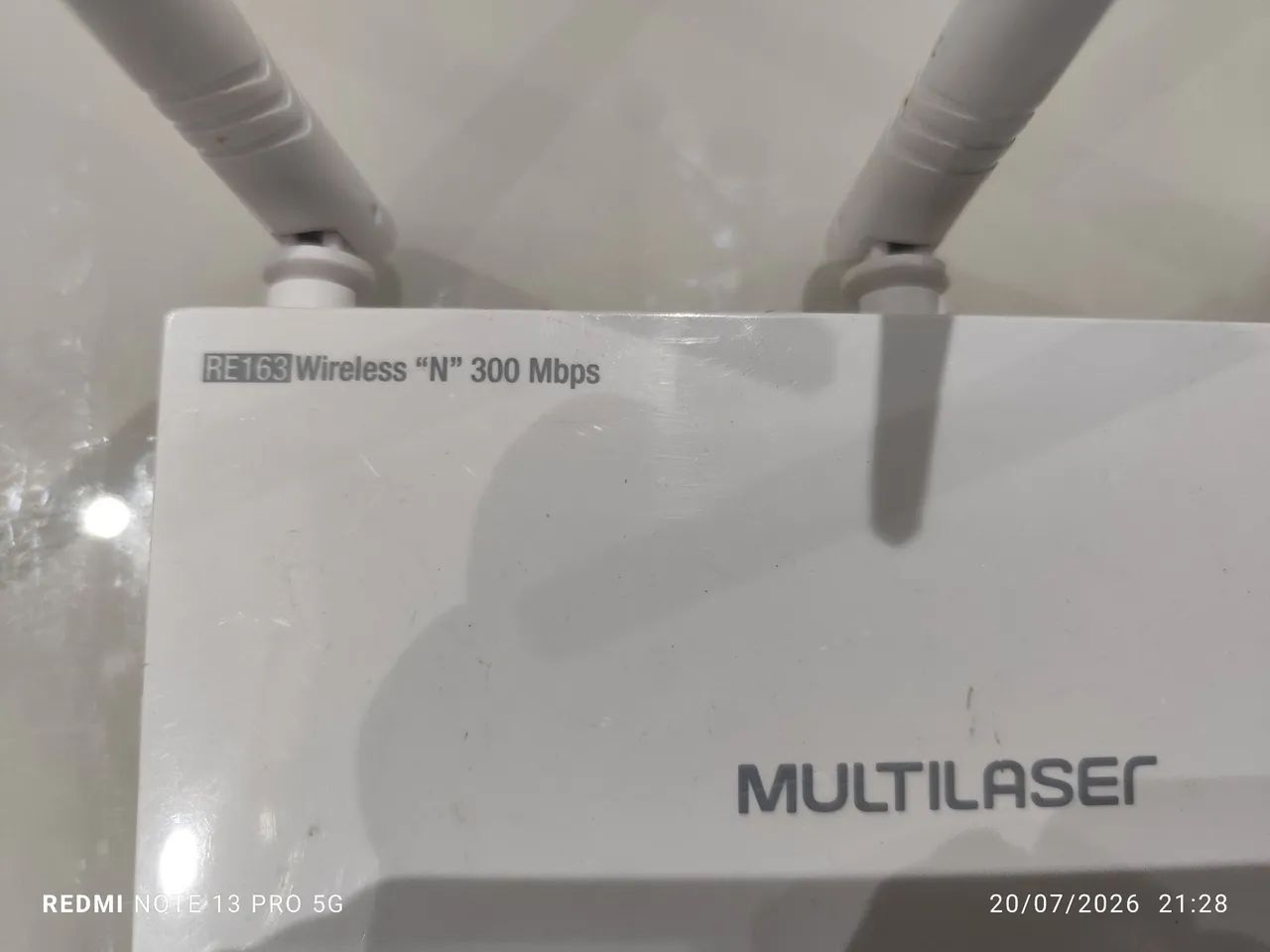 Roteador 3 Antenas Branco Ipv6 300 Mbps - Multilaser  - Foto 3
