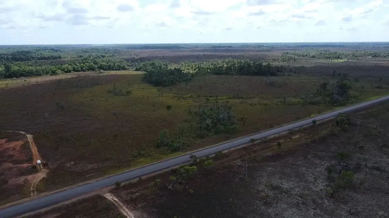Área rural a venda tem 880 hectares - Calçoene - AP - Foto 2