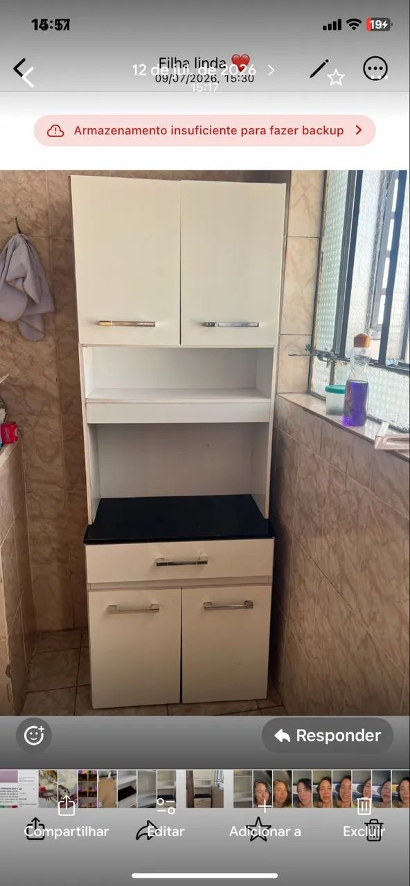 Armário de cozinha pequenos espaços  - Foto 3