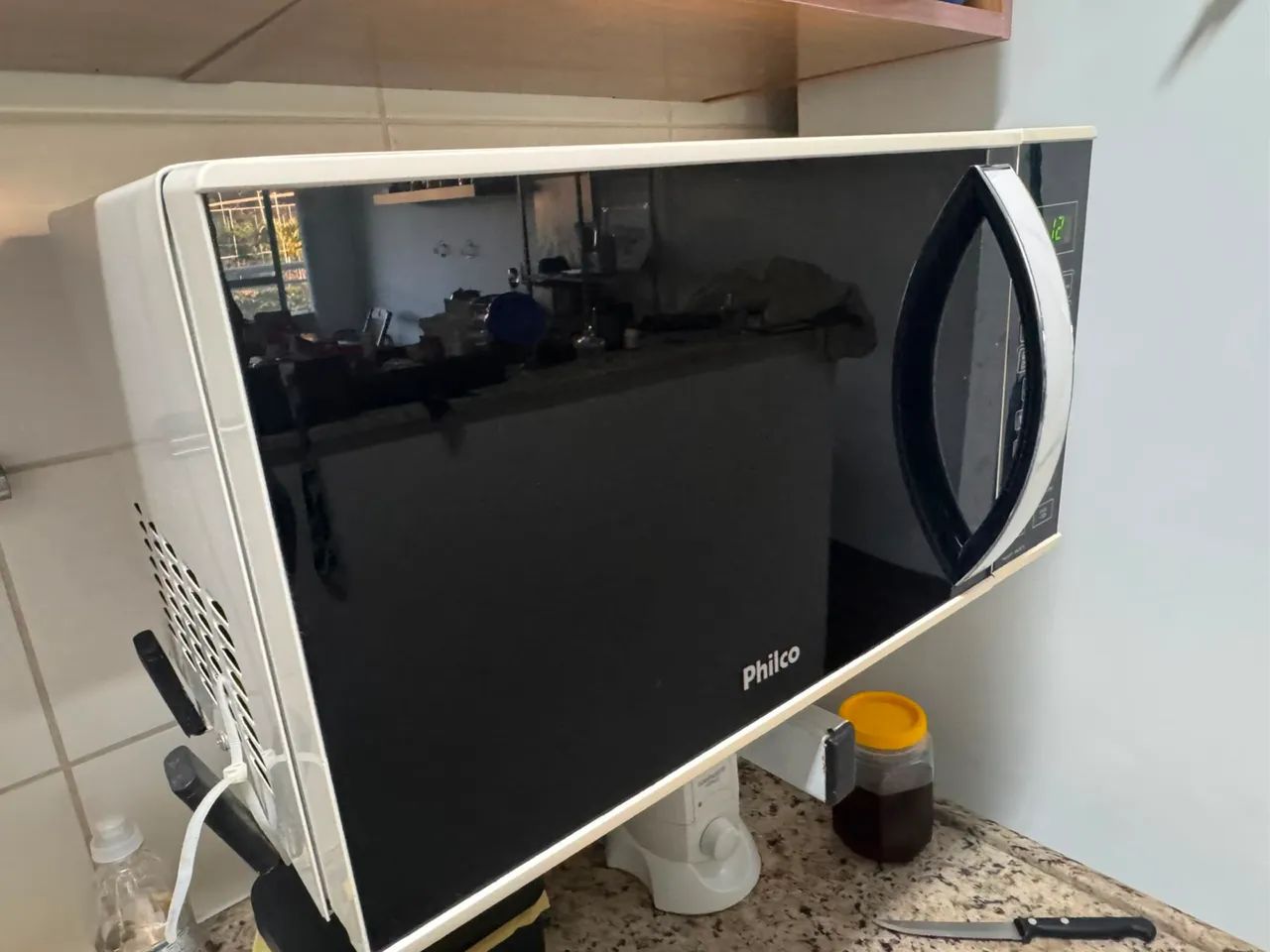 Microondas + jogo de pratos de brinde  - Foto 2