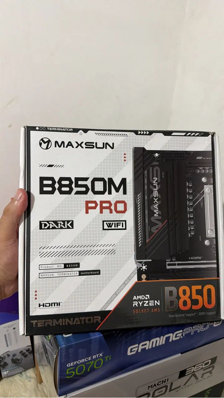 PLACA MAE b850m PRO maxsun AM5 - Foto 2