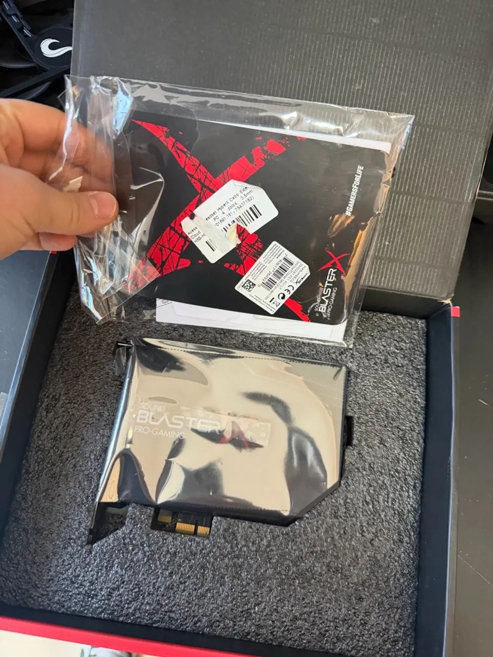 Placa de audio soundblaster x ae-5 (creative) - Foto 4