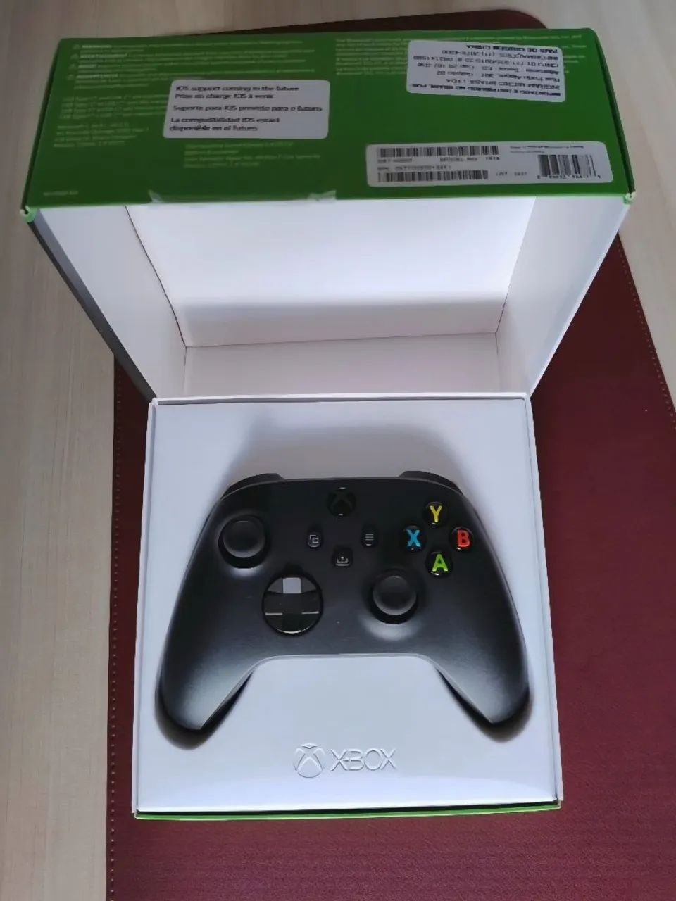 Controle Original Carbon Black para Xbox e PC - Foto 5