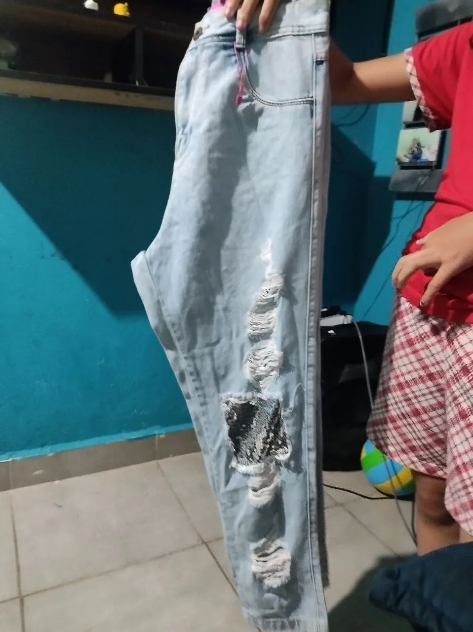 Vende se calça nova linda - Foto 4