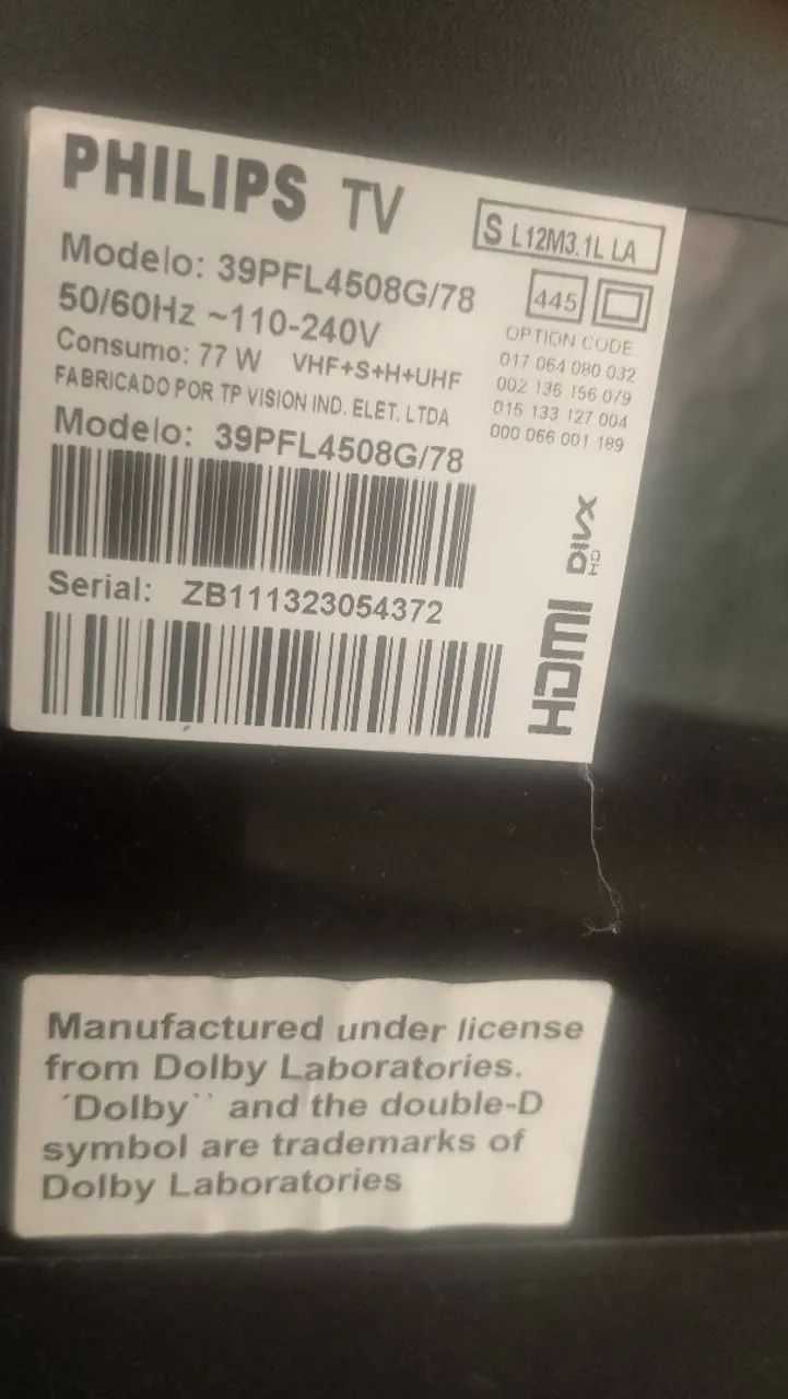 Vendo tv smart Philips semi nova  - Foto 2