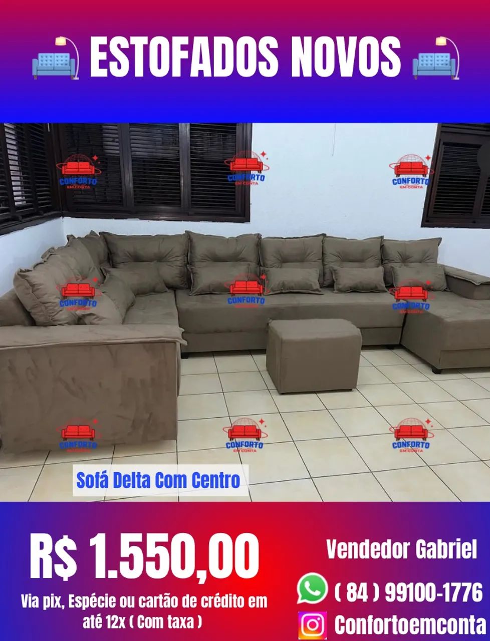 Sofá Delta Em L  - Foto 2