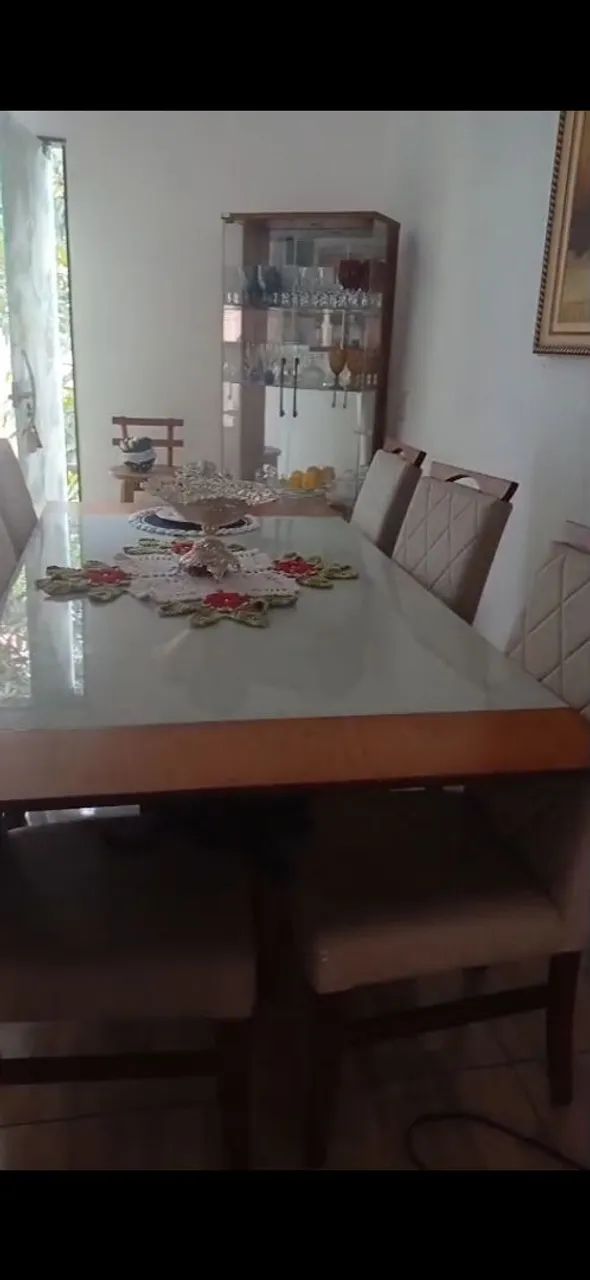 Mesa 6 cadeiras luxo - Foto 2