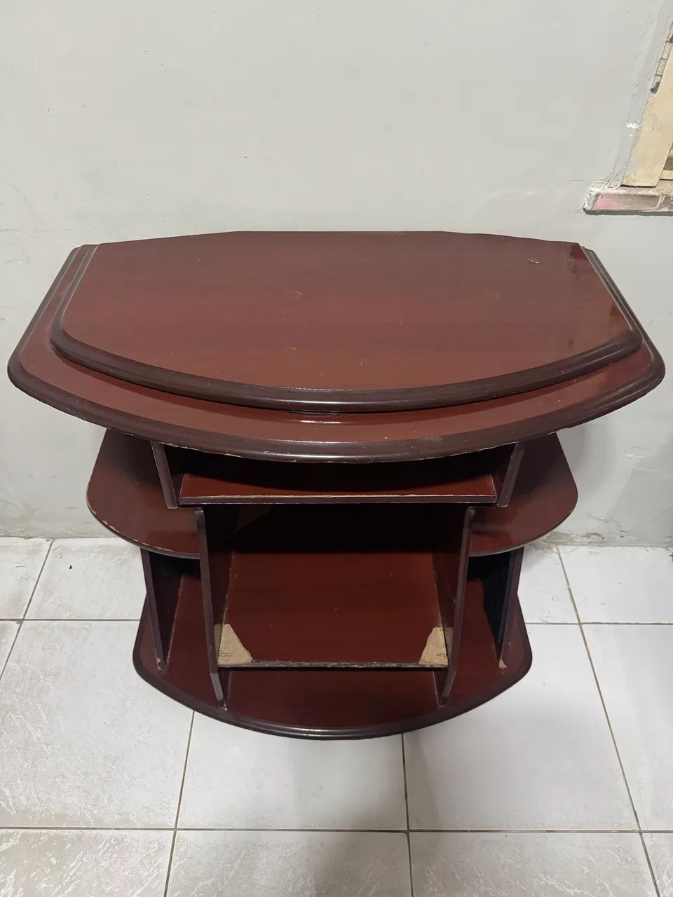 Rack para TV em MDF com Tampo Superior Giratório